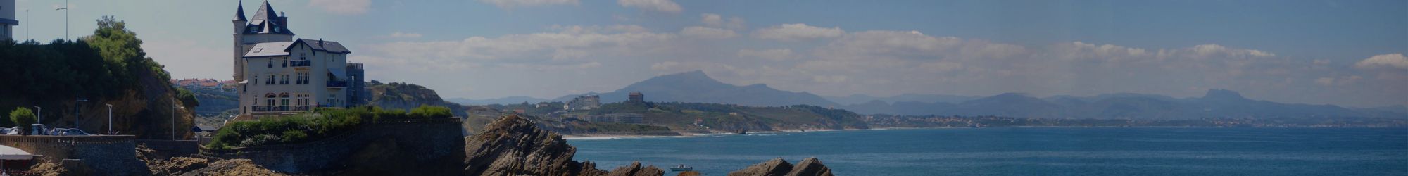 Bord de mer à Biarritz