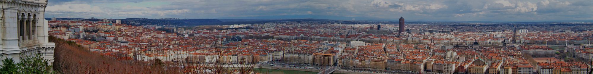 Vue panoramique de Lyon