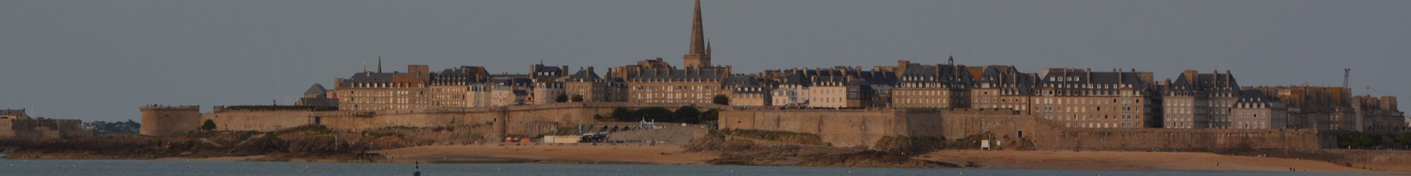 Panorama ville de Saint-Malo